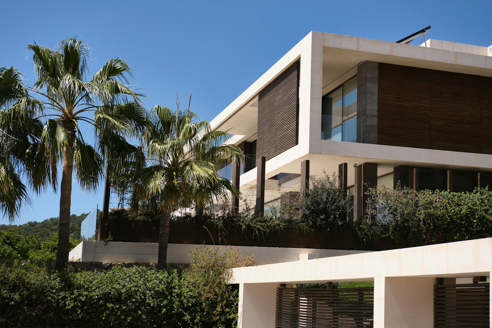 Newly built residential building in the Dominican Republic